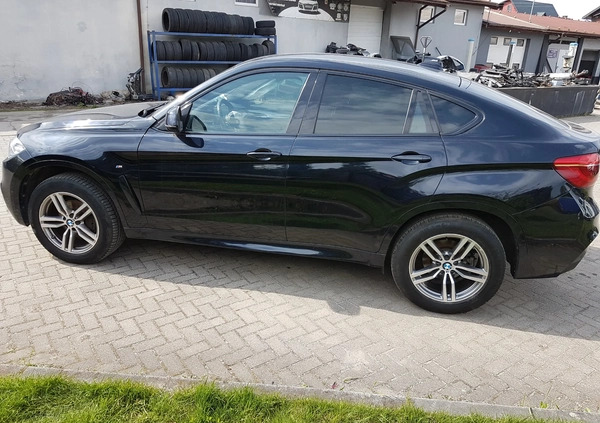 BMW X6 cena 92500 przebieg: 84900, rok produkcji 2018 z Przasnysz małe 596